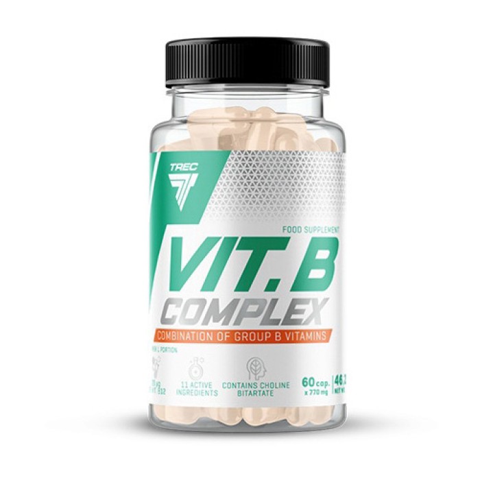 TREC nutrition Комплекс вітамінів B (60 капсул)