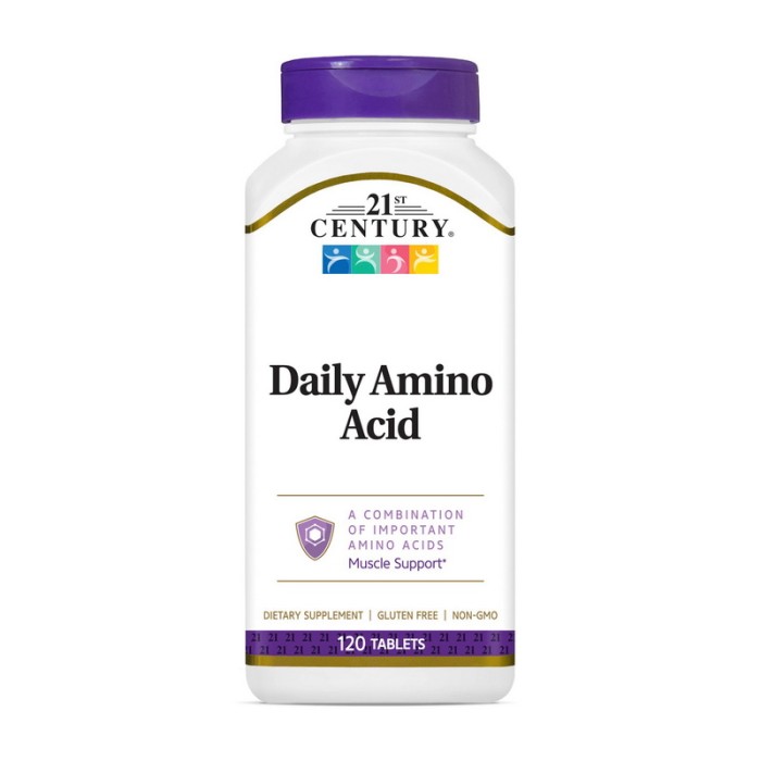 Щоденна амінокислота 21-го століття (120 таблеток)
