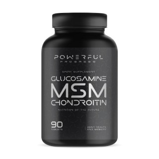 Powerful Progress Glucosamine-Chondroitin + MSM (90 tab)