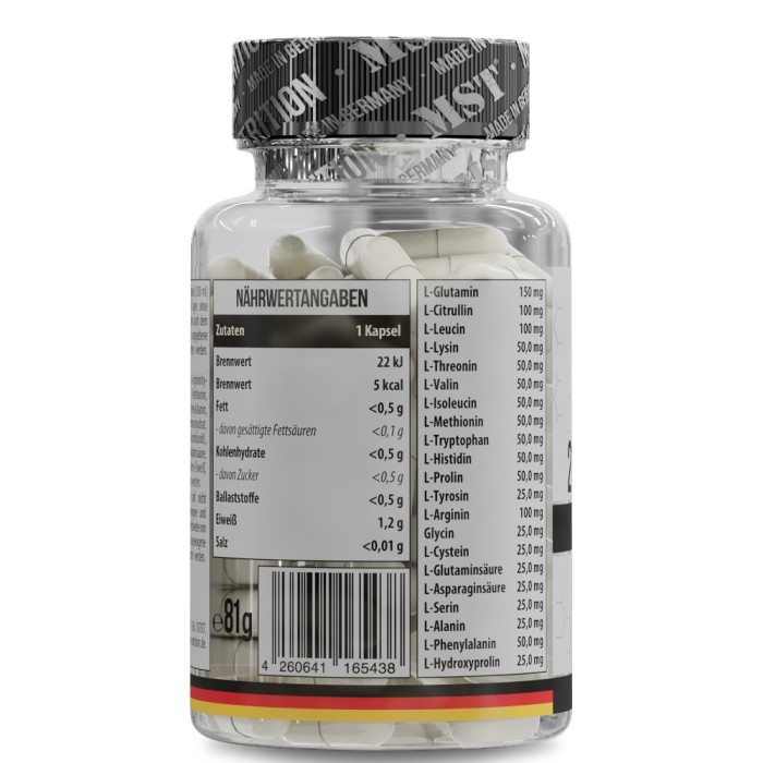 Аминокислота MST 21 Amino Acids, 60 капсул