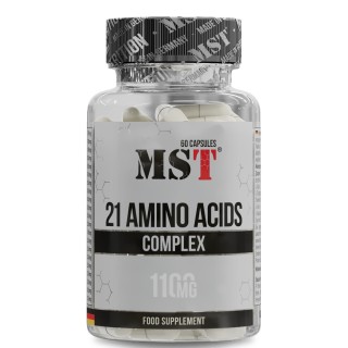 Амінокислота MST 21 Amino Acids, 60 капсул
