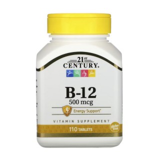 21st Century B-12 500 мкг (110 таблеток)