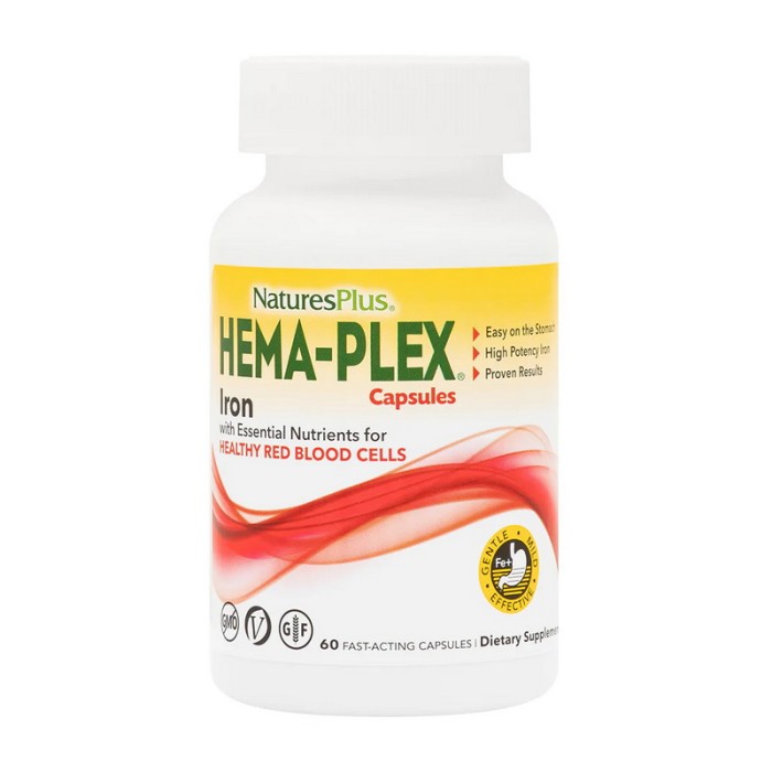 Natures Plus Hema-Plex Iron (60 caps)