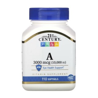 21st Century Vitamin A 3000 mcg (10 000 IU) (110 softgels) (110 softgels)