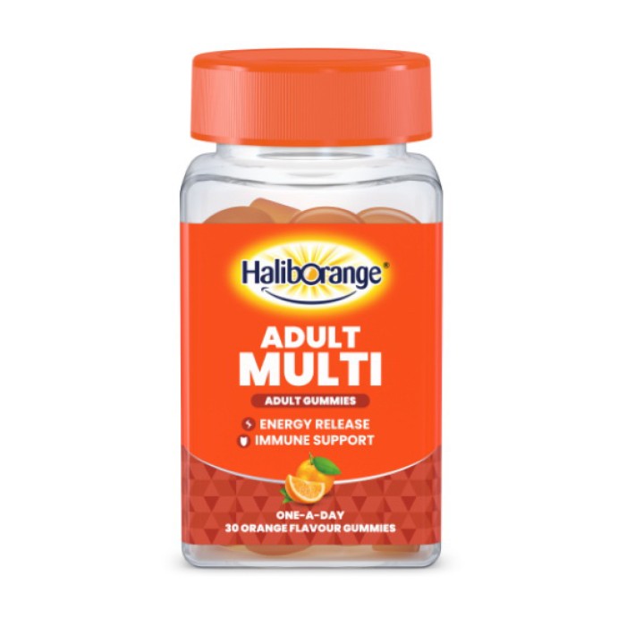 Haliborange Adult Multi (30 gummies, oranžová)