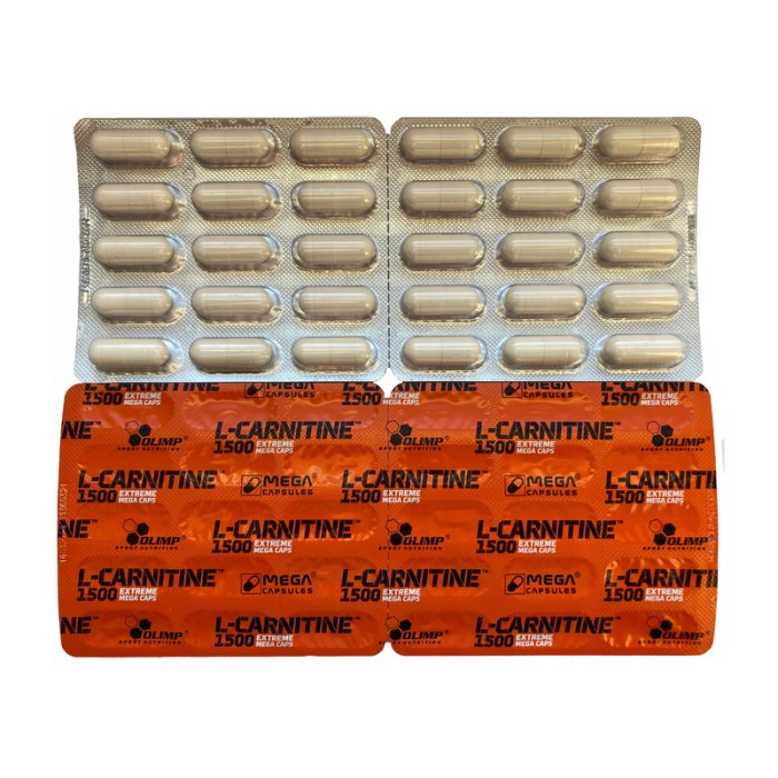 OLIMP L-Carnitine 1500 Extreme Mega Caps 1 блістер (30 кап.)