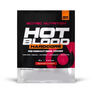 Scitec Nutrition Hot Blood Hardcore (25 г, червоні фрукти)