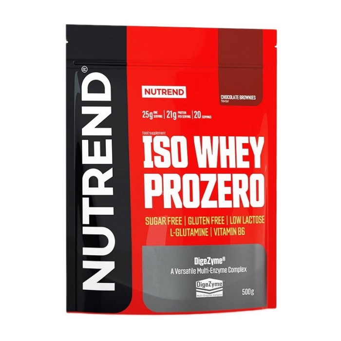 Nutrend Iso Whey Prozero (500 g, chocolate brownies)