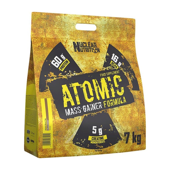 Формула гейнера Atomic Mass Gainer від Nuclear Nutrition (7 кг, снікерс)