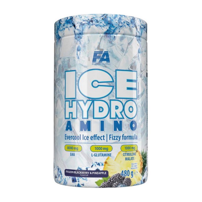 Fitness Authority Ice Hydro Amino (480 г, заморожена ожина та ананас)