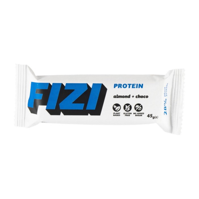 Fizi Fizi Protein Bar (45 g, mandle + choco)