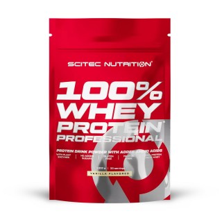 Scitec Nutrition 100% Whey Protein Professional (1 кг, белый шоколад)