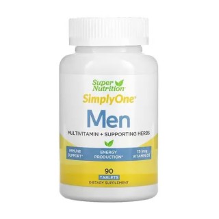 Super Nutrition Men Multivitamin + Supporting Herbs (90 tab)