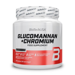 BioTech Glucomannan + Chromium (225 g, unflavoured)