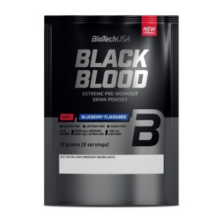 BioTech Black Blood Caf+ (15 г, черника)