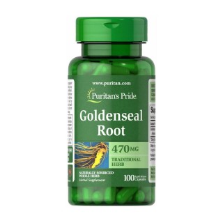 Puritan's Pride Goldenseal Root 470 mg (100 капсул)