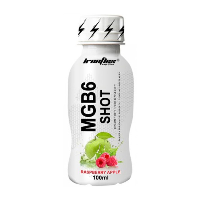IronFlex MgB6 Shot (100 ml, raspberry apple)