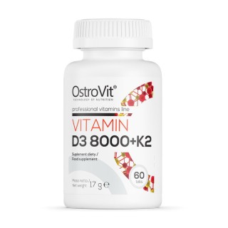 OstroVit Vitamin D3 8000 + K2 (60 таб.)