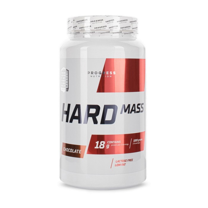 Progress Nutrition Hard Mass без лактози (1 кг, полуниця)