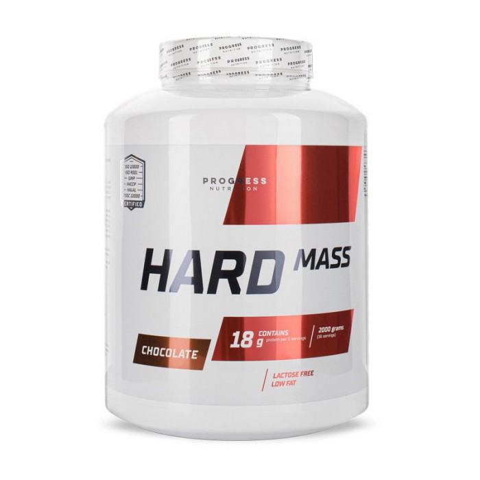 Progress Nutrition Hard Mass без лактози (2 кг, ваніль)