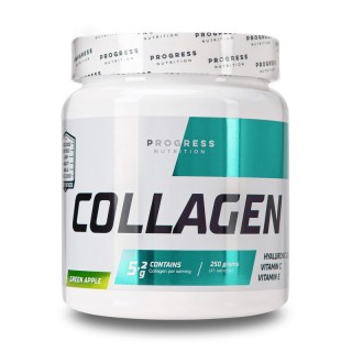 Progress Nutrition Collagen (250 г, зеленое яблоко)
