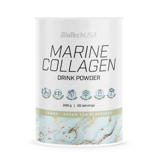BioTech Marine Collagen (240 г, лимон - зелений чай)
