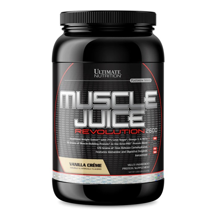 Muscle Juice Revolution 2600 - 2120 г ванільного крему