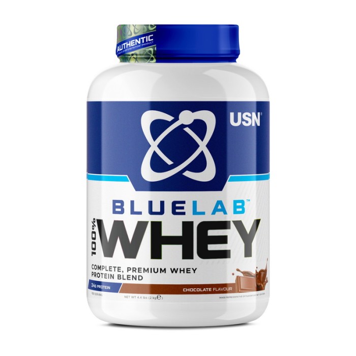 USN Blue Lab 100% Whey Premium Protein (2 kg, chocolate)
