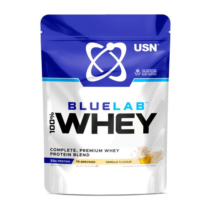 USN Blue Lab 100% Whey Premium Protein (476 г, ванильный)