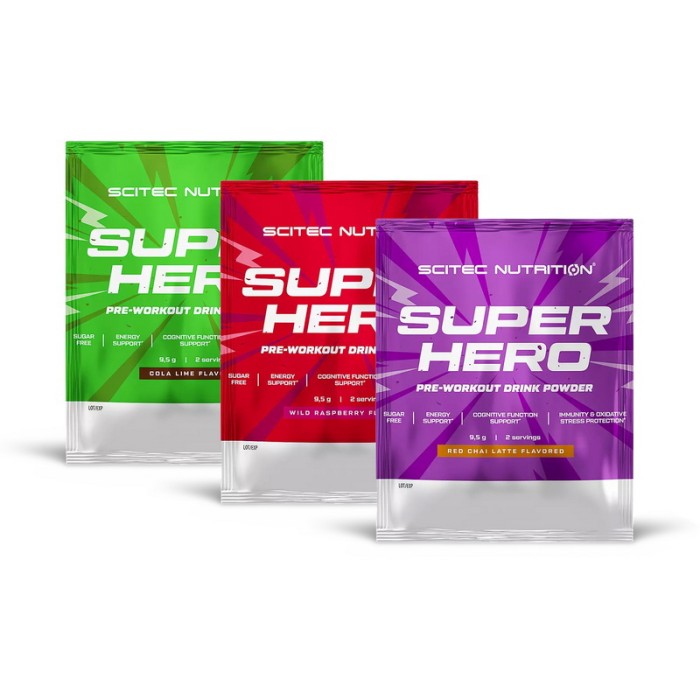 Scitec Nutrition Super Hero (9,5 g, cola-lime)