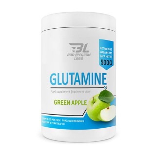 Bodyperson Labs Glutamine (500 г, зеленое яблоко)
