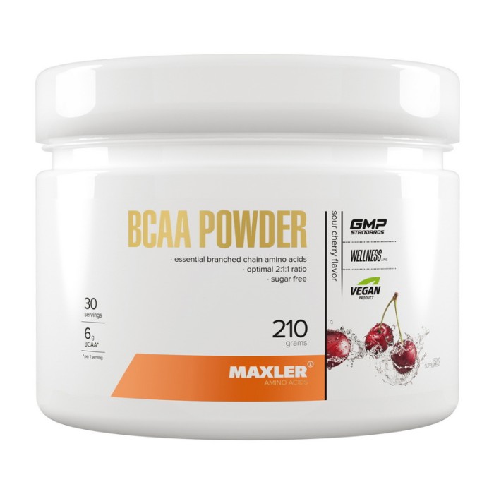 Порошок Maxler BCAA (210 г, апельсиновий)
