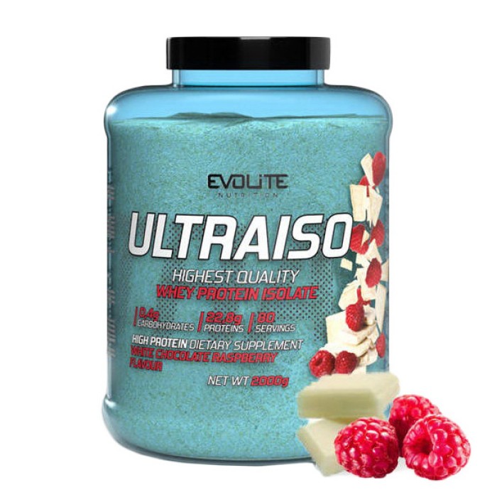 Evolite Nutrition Ultra Iso (2 кг, білий шоколад з малиною)