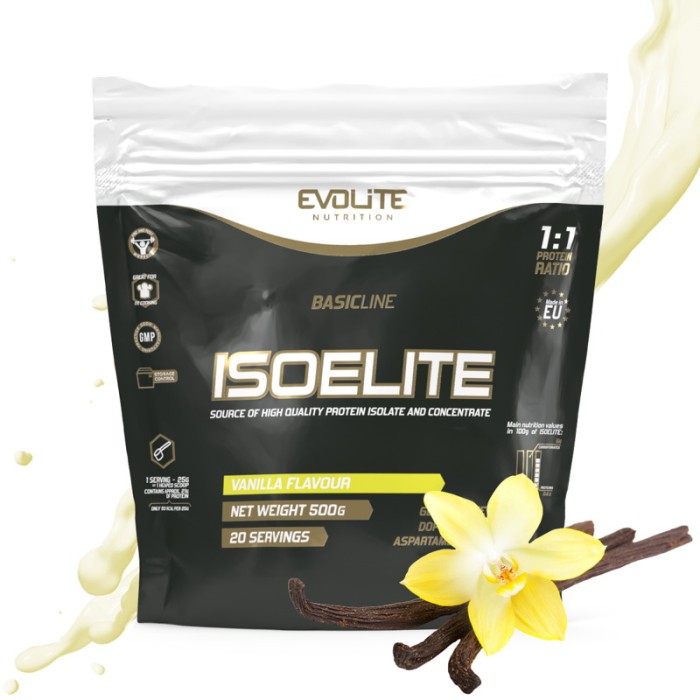 Evolite Nutrition Iso Elite (500 г, ваніль)