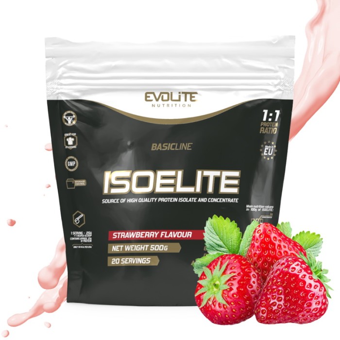Evolite Nutrition Iso Elite (500 г, клубника)