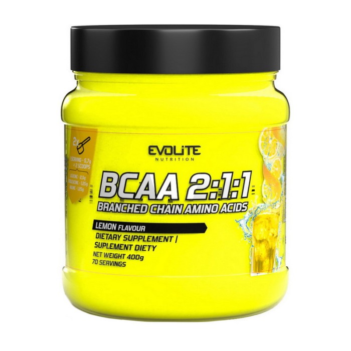 Evolite Nutrition BCAA 2:1:1 (400 g, lemon)
