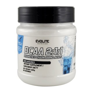 Evolite Nutrition BCAA 2:1:1 (400 g, unflavoured)