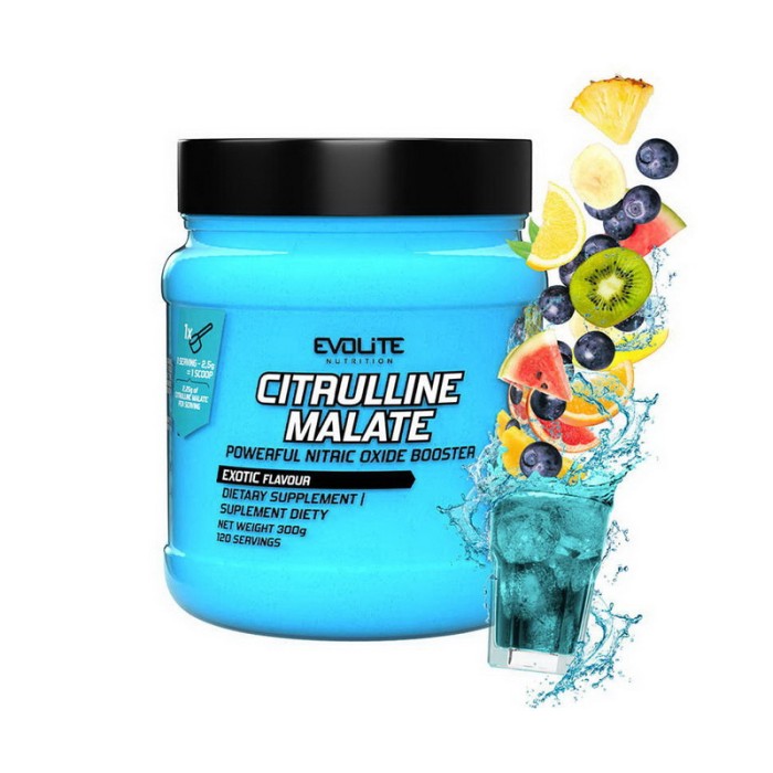Амінокислота Evolite Nutrition Citrulline Malate, 300 грам Екзотик