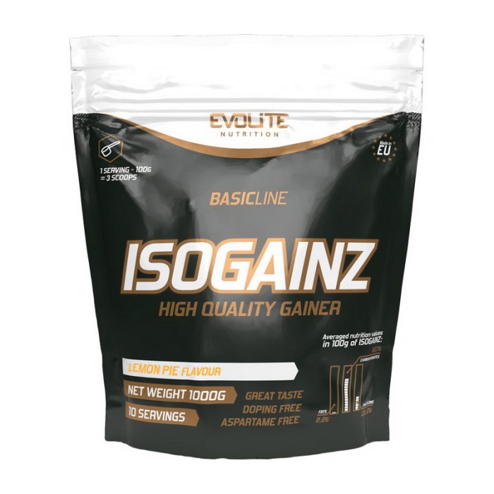Evolite Nutrition Iso Gainz (1 кг, лимонний пиріг)