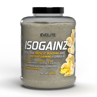 Гейнер Evolite Nutrition IsoGainz, 4 кг Банан