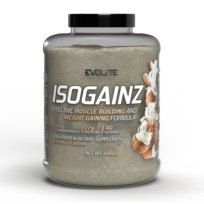 Гейнер Evolite Nutrition IsoGainz, 4 кг Кокос