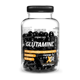 Амінокислота Evolite Nutrition Glutamine 1250 mg Extreme, 60 капсул