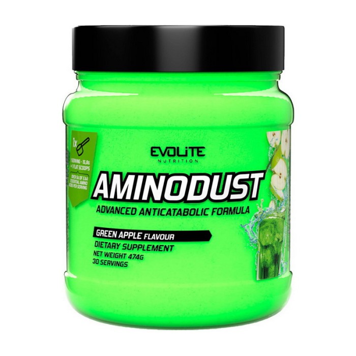 Evolite Nutrition Amino Dust (474 г, зелене яблуко)