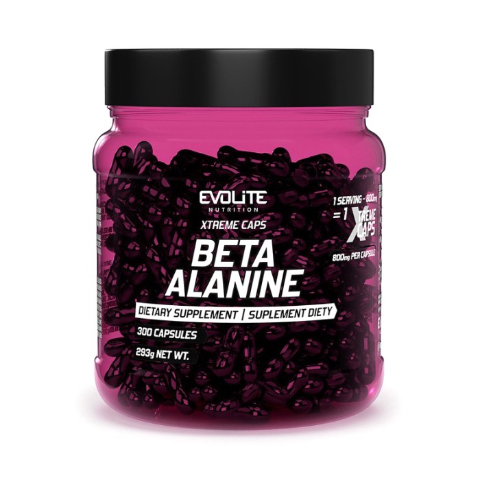 Evolite Nutrition Beta Alanine 800 мг Xtreme (300 капсул)