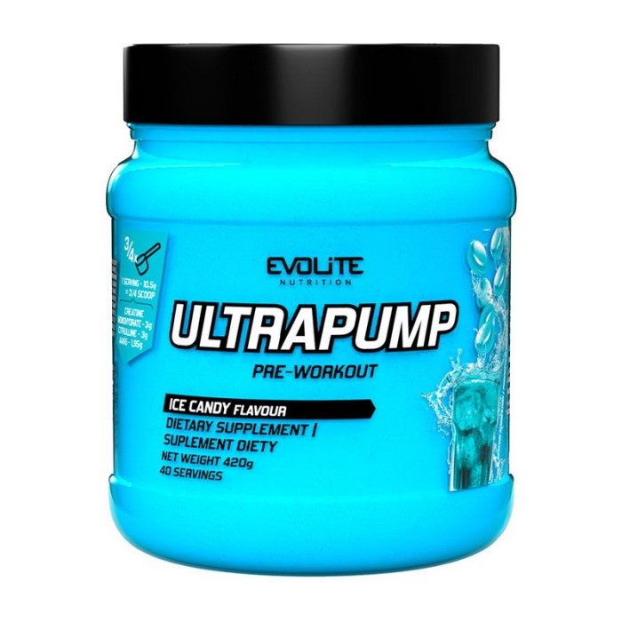 Evolite Nutrition Ultra Pump (420 г, крижані цукерки)