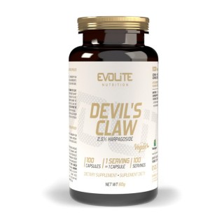 Натуральная добавка Evolite Nutrition Devil's Claw 500 mg, 100 вегакапсул.