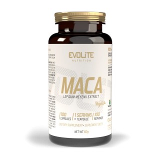 Натуральна добавка Evolite Nutrition Maca 500 mg, 100 вегакапсул