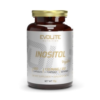 Вітаміни та мінерали Evolite Nutrition Inositol, 120 вегакапсул