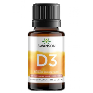 Вітамін D3 для здоров'я кісток та імунітету 2000 МО (50 мкг) - 1 рідка рідина (29,6 мл)