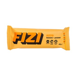 Fizi Fizi Keto Protein Bar (45 г, банан + арахіс)